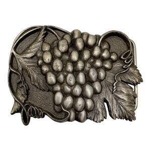 Vintage Buckles of America Grapes Belt Buckle Masterpiece Collection USA